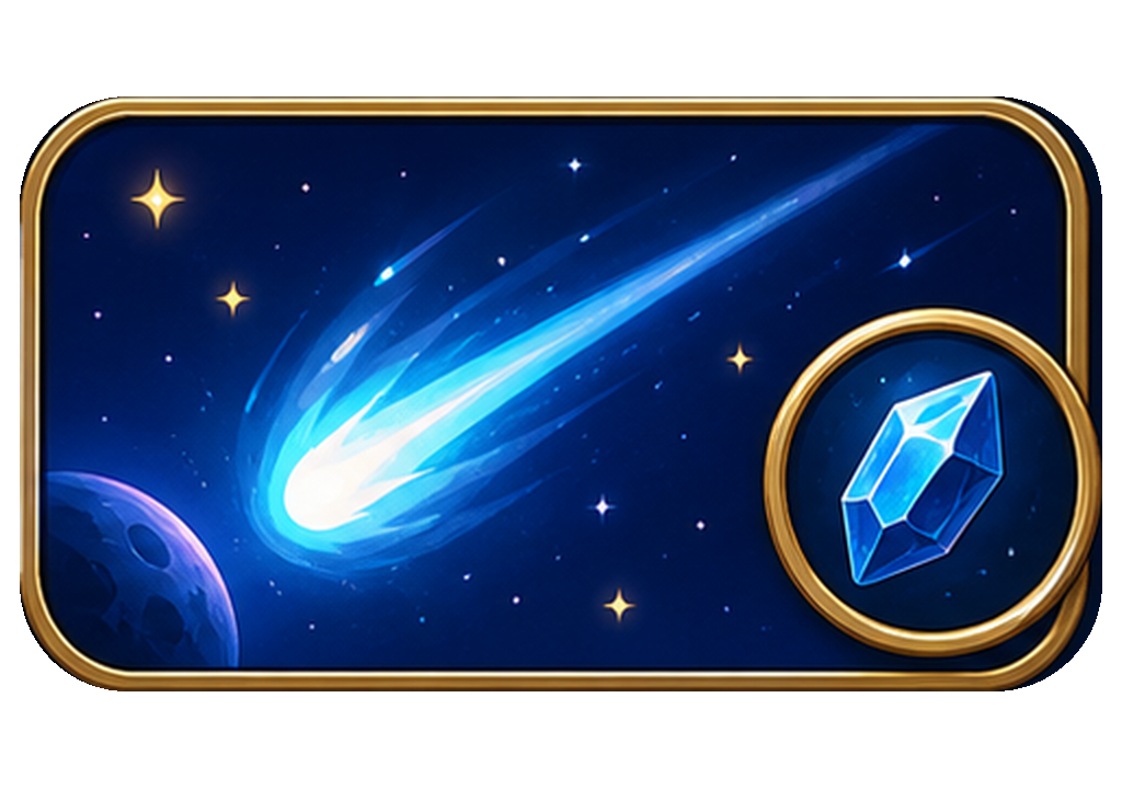 Sapphire Comet room art